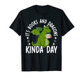 Books And Dragons Bookworm Nerd T-Shirt - Streetwear Style Men Women - T-Shirt, Sweatshirt, Hoodie