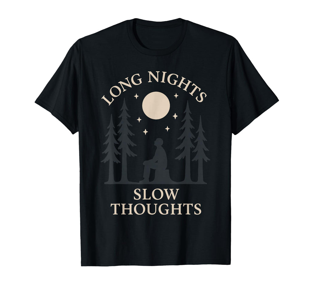 Forest Walk Overthinker Mental Reset Gift T-Shirt - Minimalist Print Unisex - T-Shirt, Sweatshirt, Hoodie