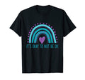 Its Okay To Not Be Ok Rainbow Suicide T-Shirt - Graphic Print Men Women - T-Shirt, Sweatshirt, Hoodie