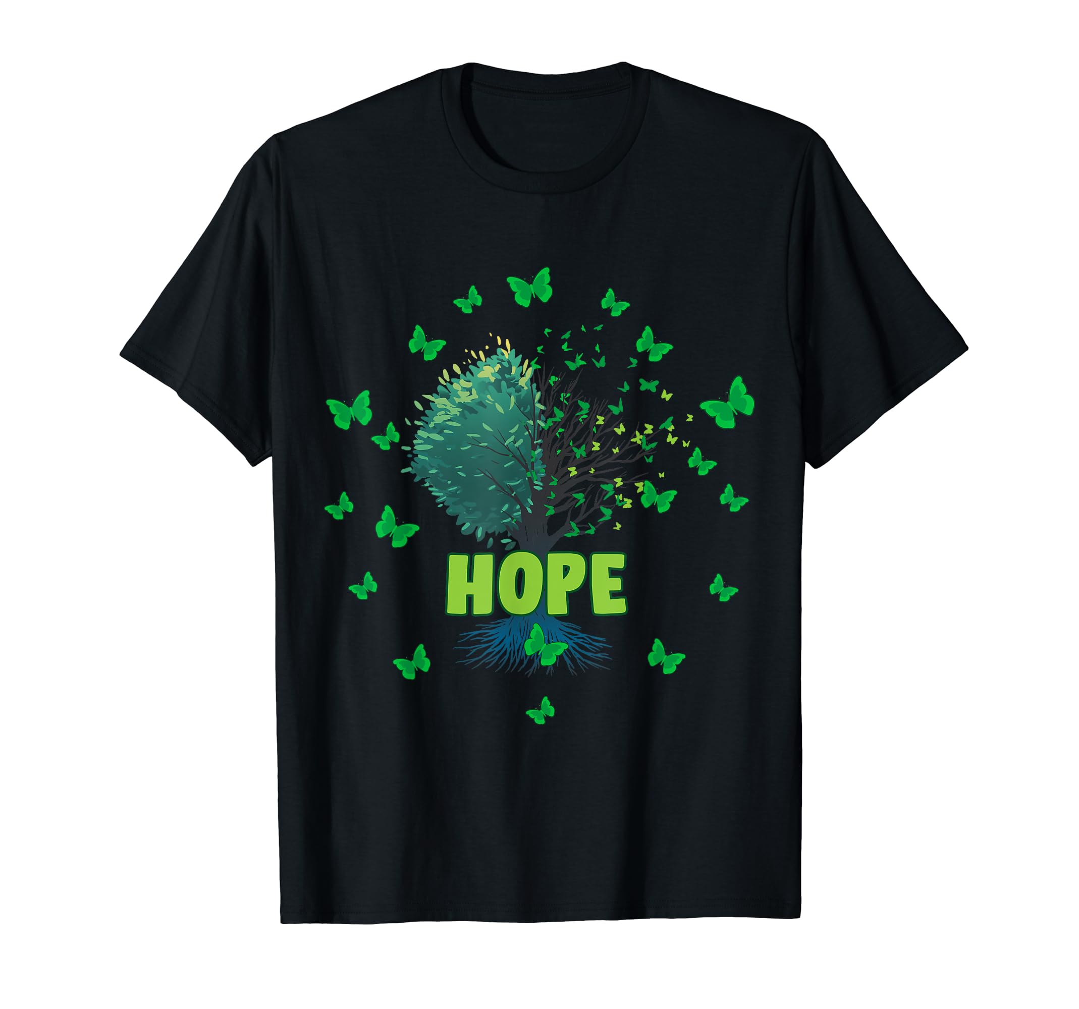 Mental Hope Mental Awareness Mental Health T-Shirt - Unique Graphic Unisex - T-Shirt, Sweatshirt, Hoodie