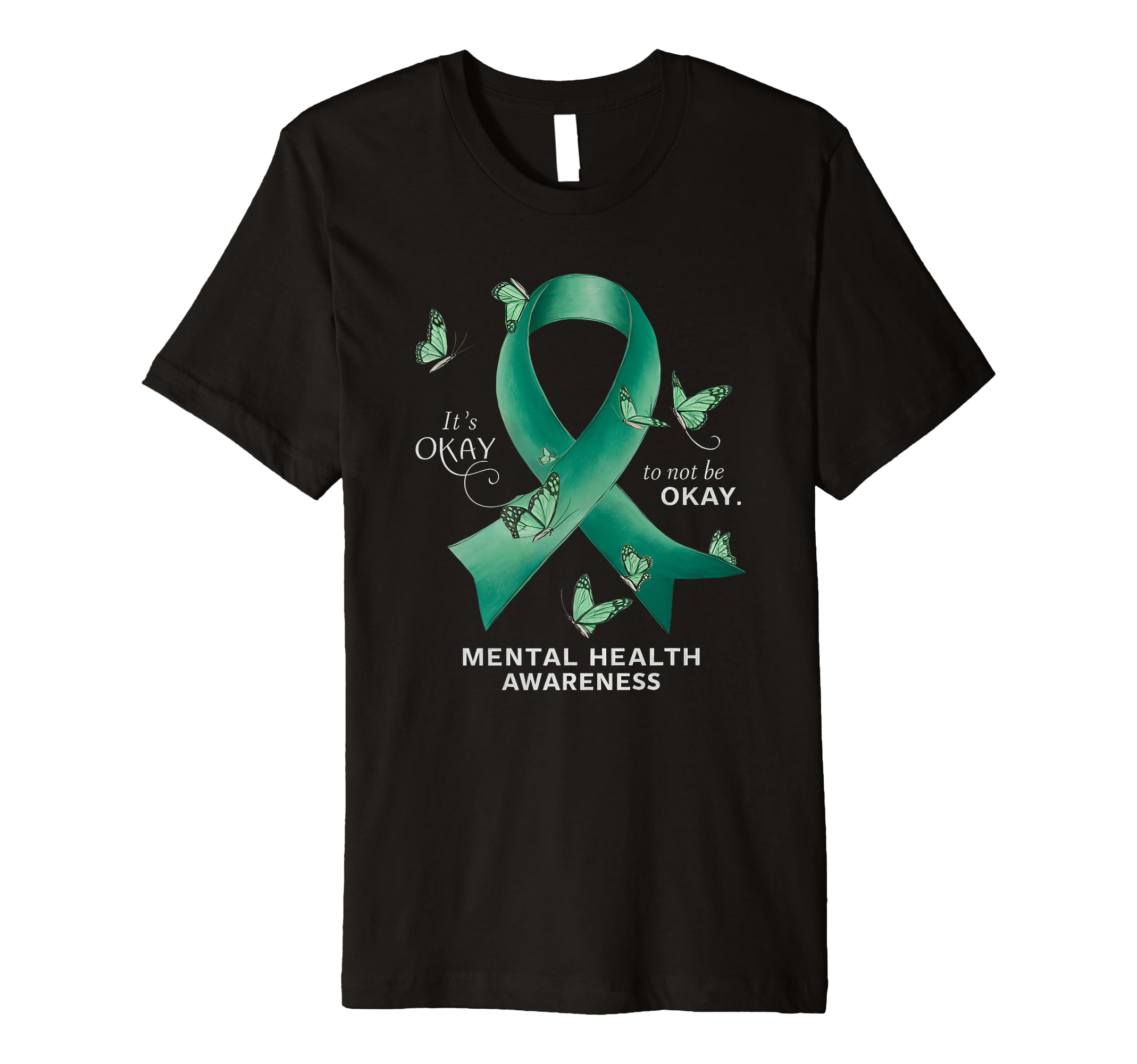 Its Okay To Not Be Okay Mental Health T-Shirt - Fun Novelty Design Unisex - T-Shirt, Sweatshirt, Hoodie