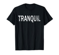Tranquil Distressed Mindfulness T-Shirt - Minimalist Print for Adults - T-Shirt, Sweatshirt, Hoodie