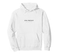 Stay Present Minimalist Mindfulness Hoodie - Unique Graphic for Adults - T-Shirt, Sweatshirt, Hoodie