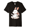 Meditation Rabbit Yoga Pose Relaxing T-Shirt - Trendy Graphic for Adults - T-Shirt, Sweatshirt, Hoodie