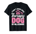 Funny Service Dog Therapy Dog T-Shirt - Fun Novelty Design for Adults - T-Shirt, Sweatshirt, Hoodie