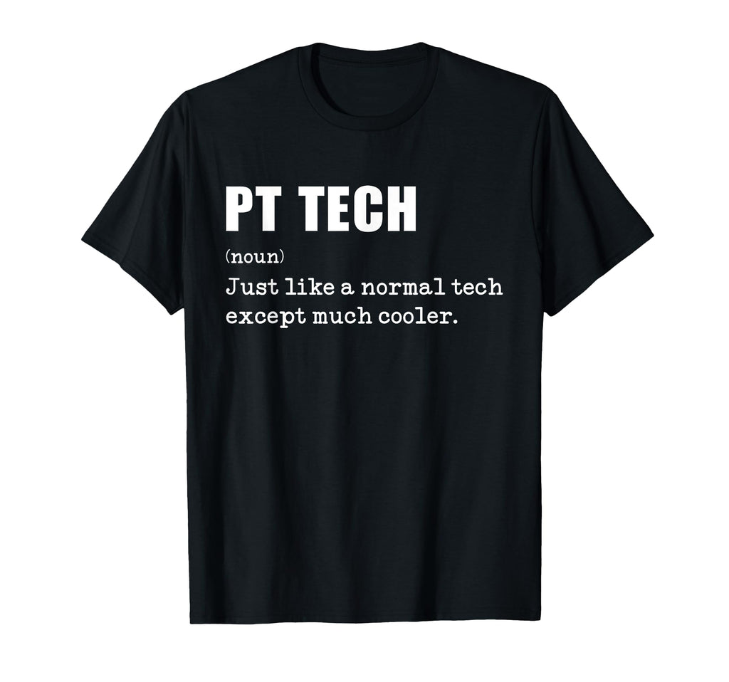Pt Tech Like Normal Tech Funny T-Shirt - Minimalist Print Men Women - T-Shirt, Sweatshirt, Hoodie
