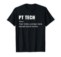 Pt Tech Like Normal Tech Funny T-Shirt - Minimalist Print Men Women - T-Shirt, Sweatshirt, Hoodie
