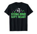 Strong Mind Soft Heart Depression T-Shirt - Minimalist Print for Adults - T-Shirt, Sweatshirt, Hoodie