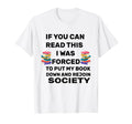 Book Lover Funny Read Books Lovers T-Shirt - Streetwear Style Men Women - T-Shirt, Sweatshirt, Hoodie