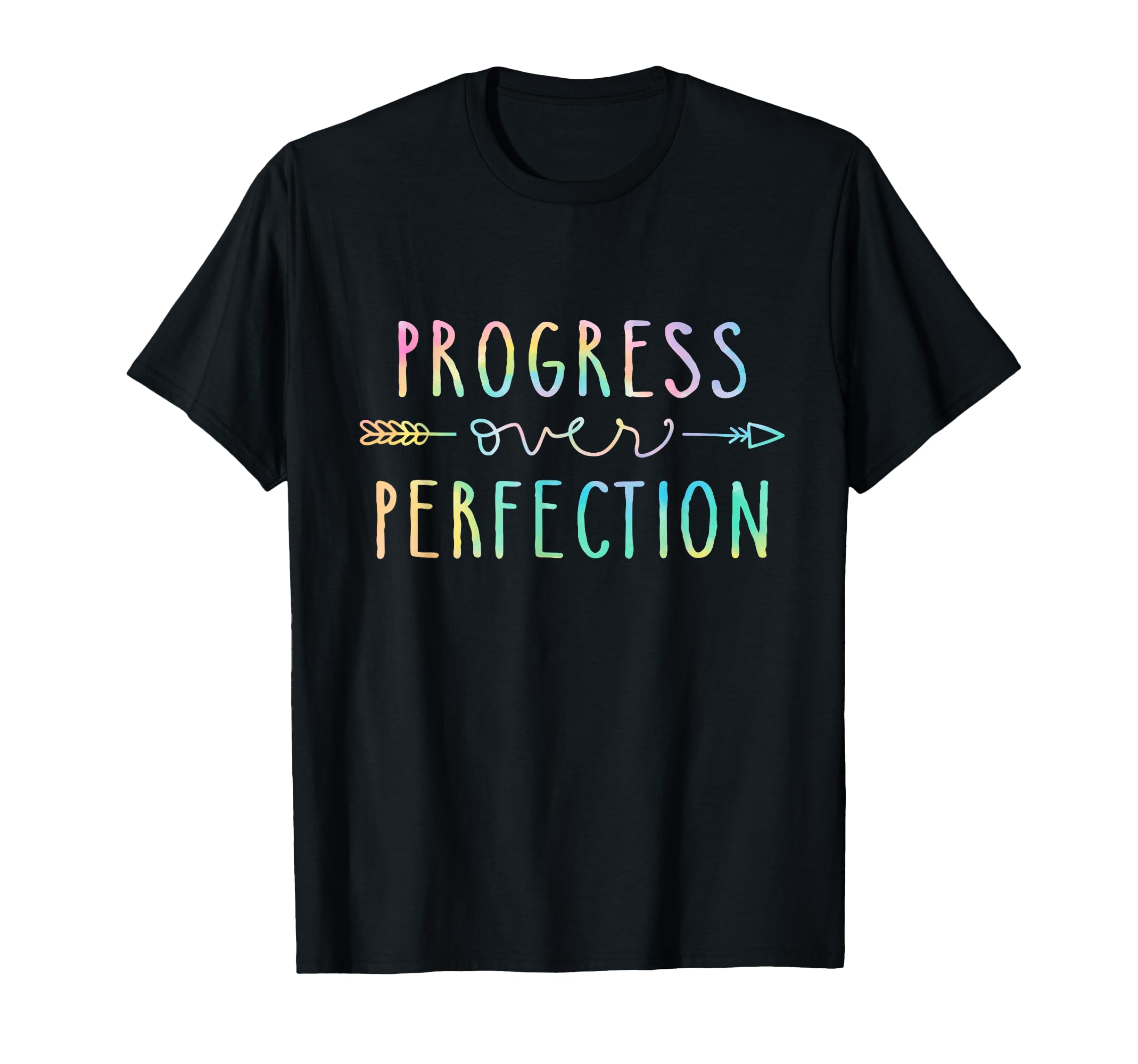 Back To School Progress Over Perfection T-Shirt - Trendy Graphic Unisex - T-Shirt, Sweatshirt, Hoodie