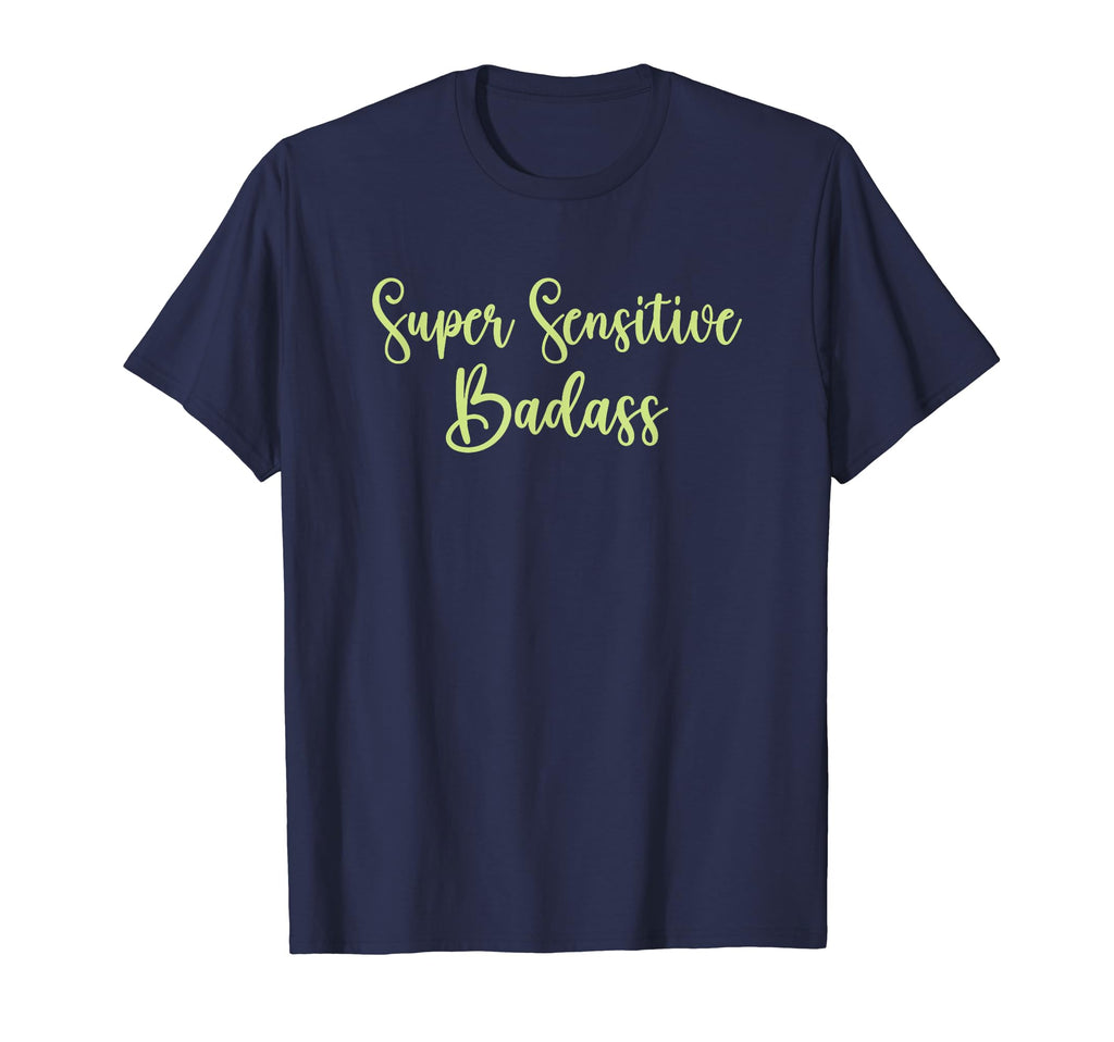 Super Sensitive Badass Cat Mental Health T-Shirt - Graphic Print Unisex - T-Shirt, Sweatshirt, Hoodie