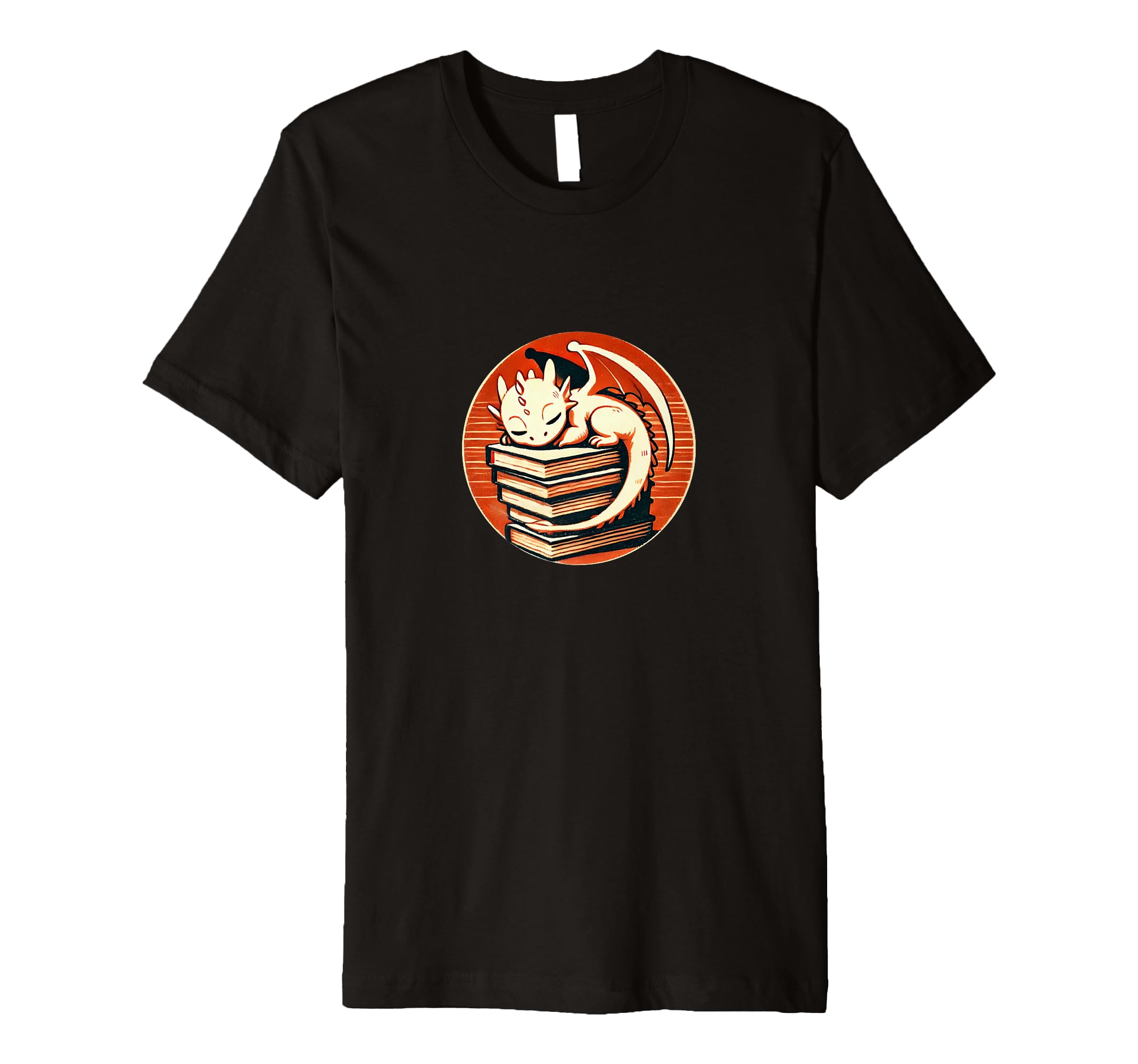 Sleeping Dragon Books T-Shirt - Casual Everyday Wear for Adults - T-Shirt, Sweatshirt, Hoodie