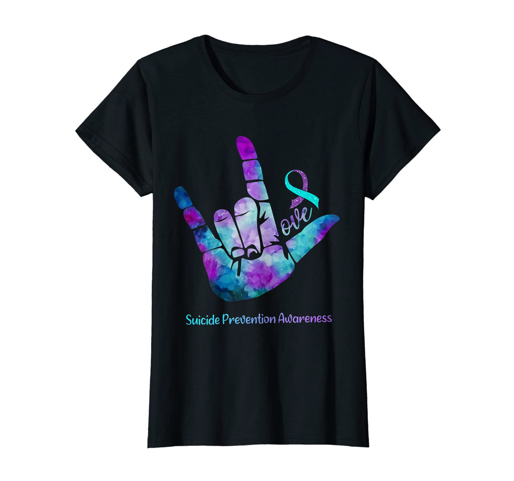 Womens Love Heart Suicide Prevention T-Shirt - Minimalist Print Men Women - T-Shirt, Sweatshirt, Hoodie