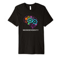 Colorful Brain Adhd Autism Spectrum T-Shirt - Trendy Graphic Men Women - T-Shirt, Sweatshirt, Hoodie