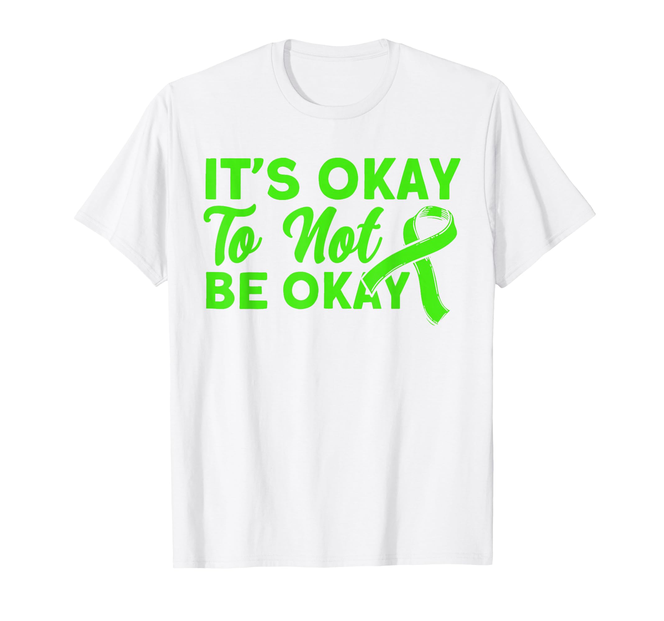 Mental Health Okay To Not Be Okay Mental T-Shirt - Custom Art Print Unisex - T-Shirt, Sweatshirt, Hoodie