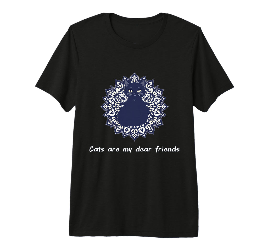 Cats Are My Best Friends Sacred T-Shirt - Casual Everyday Wear for Adults - T-Shirt, Sweatshirt, Hoodie