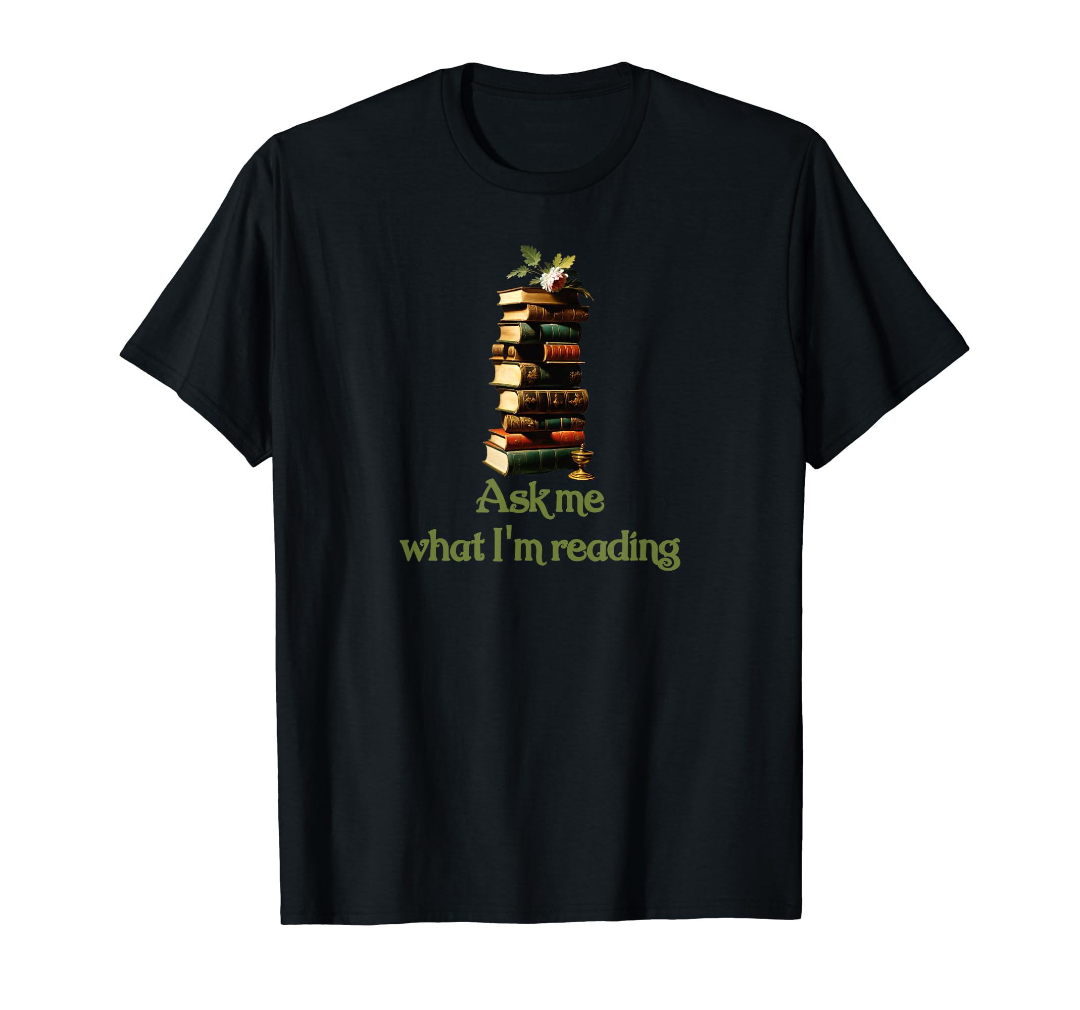 Book Worm Book Stack Reading Addict T-Shirt - Casual Everyday Wear Unisex - T-Shirt, Sweatshirt, Hoodie