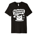 Hungry Overthinker Food Anxiety Sweatshirt - Minimalist Print for Adults - T-Shirt, Sweatshirt, Hoodie