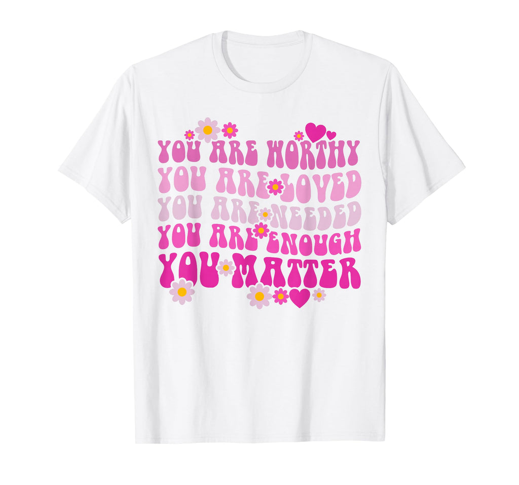 You Matter Kindness Be Kind Groovy T-Shirt - Graphic Print Men Women - T-Shirt, Sweatshirt, Hoodie