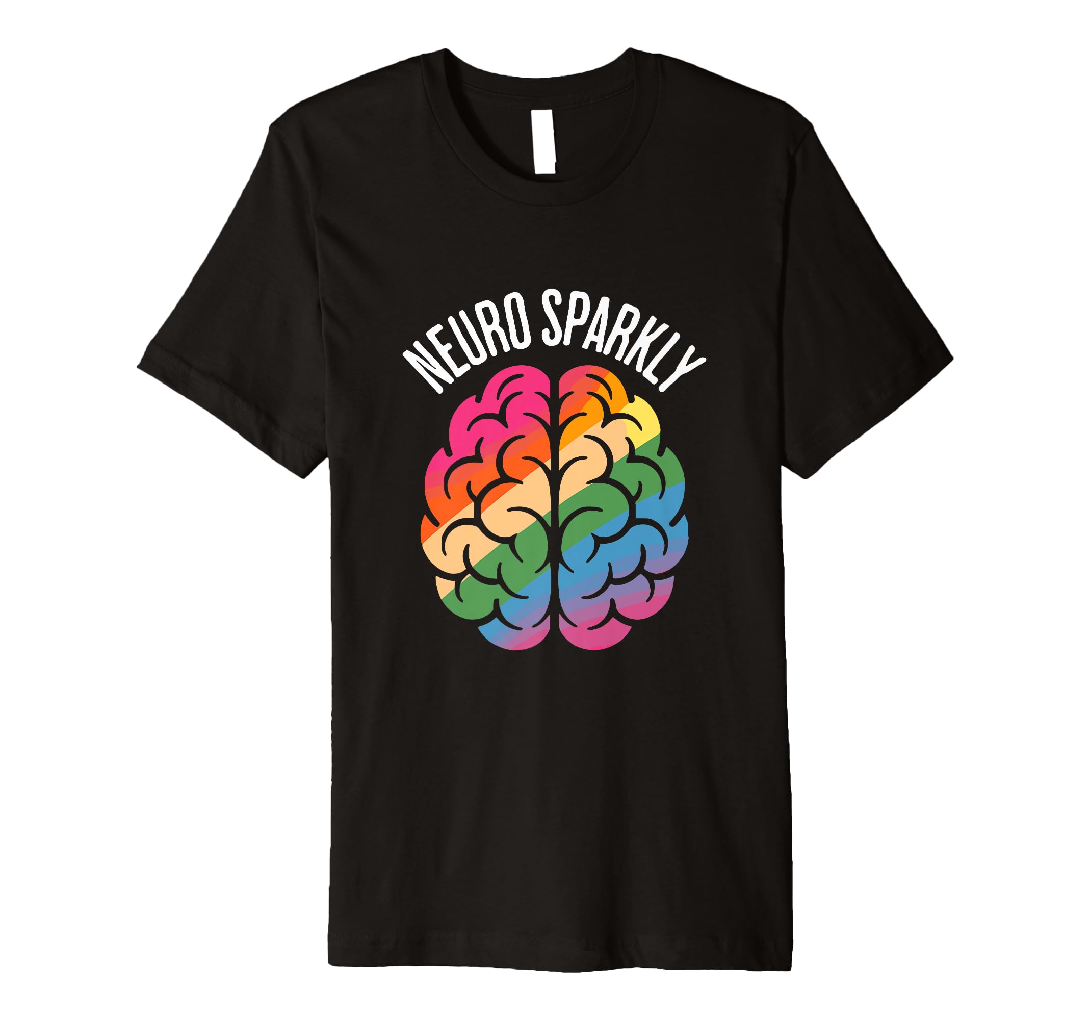 Neuro Sparkly Brain Adhd Autism T-Shirt - Unique Graphic for Adults - T-Shirt, Sweatshirt, Hoodie