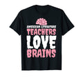 Funny American Literature Teacher Halloween T-Shirt - Unique Graphic Unisex - T-Shirt, Sweatshirt, Hoodie