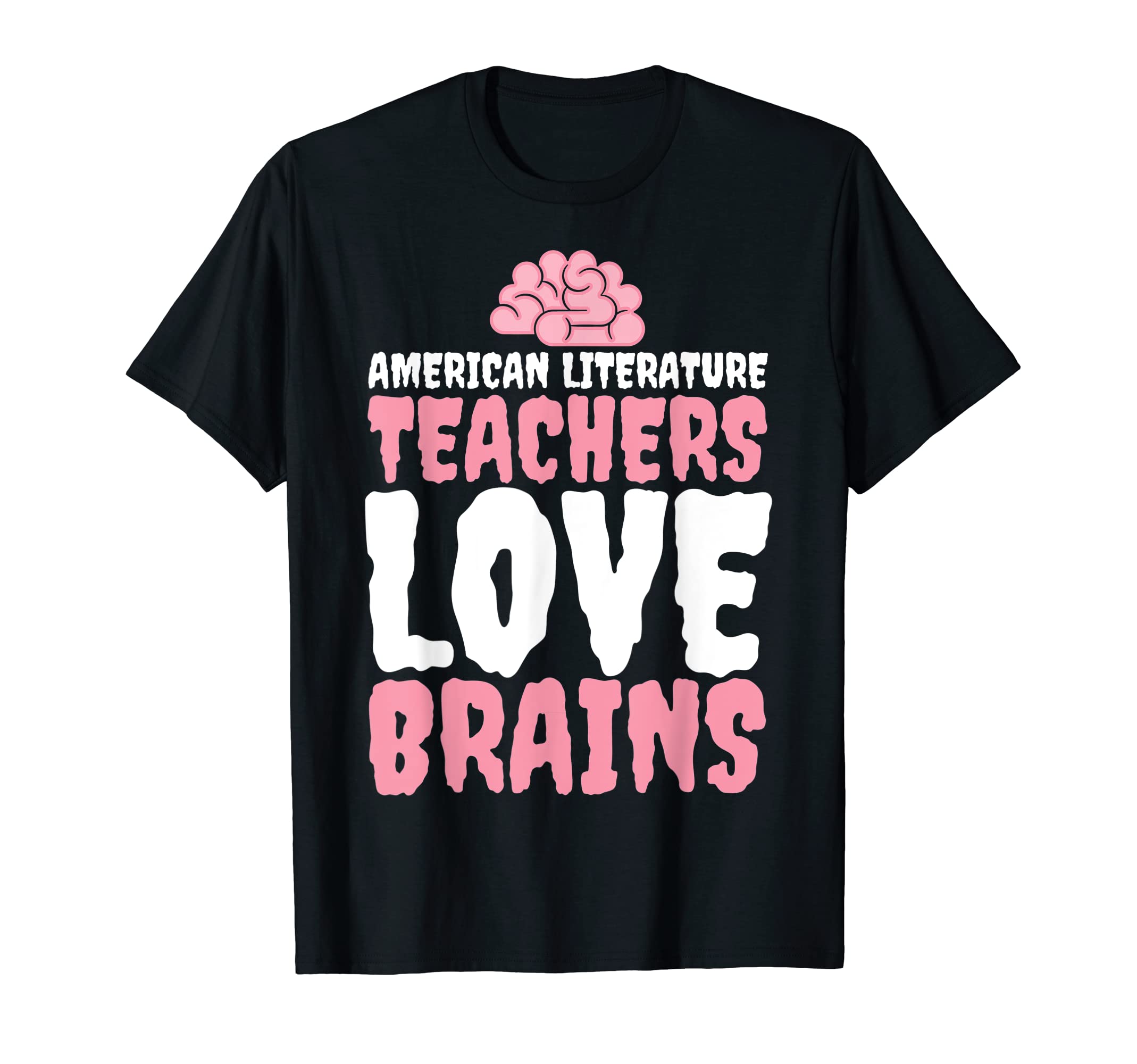 Funny American Literature Teacher Halloween T-Shirt - Unique Graphic Unisex - T-Shirt, Sweatshirt, Hoodie