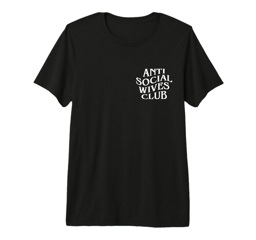 Anti Social Wives Club Funny Introvert T-Shirt - Trendy Graphic Unisex - T-Shirt, Sweatshirt, Hoodie