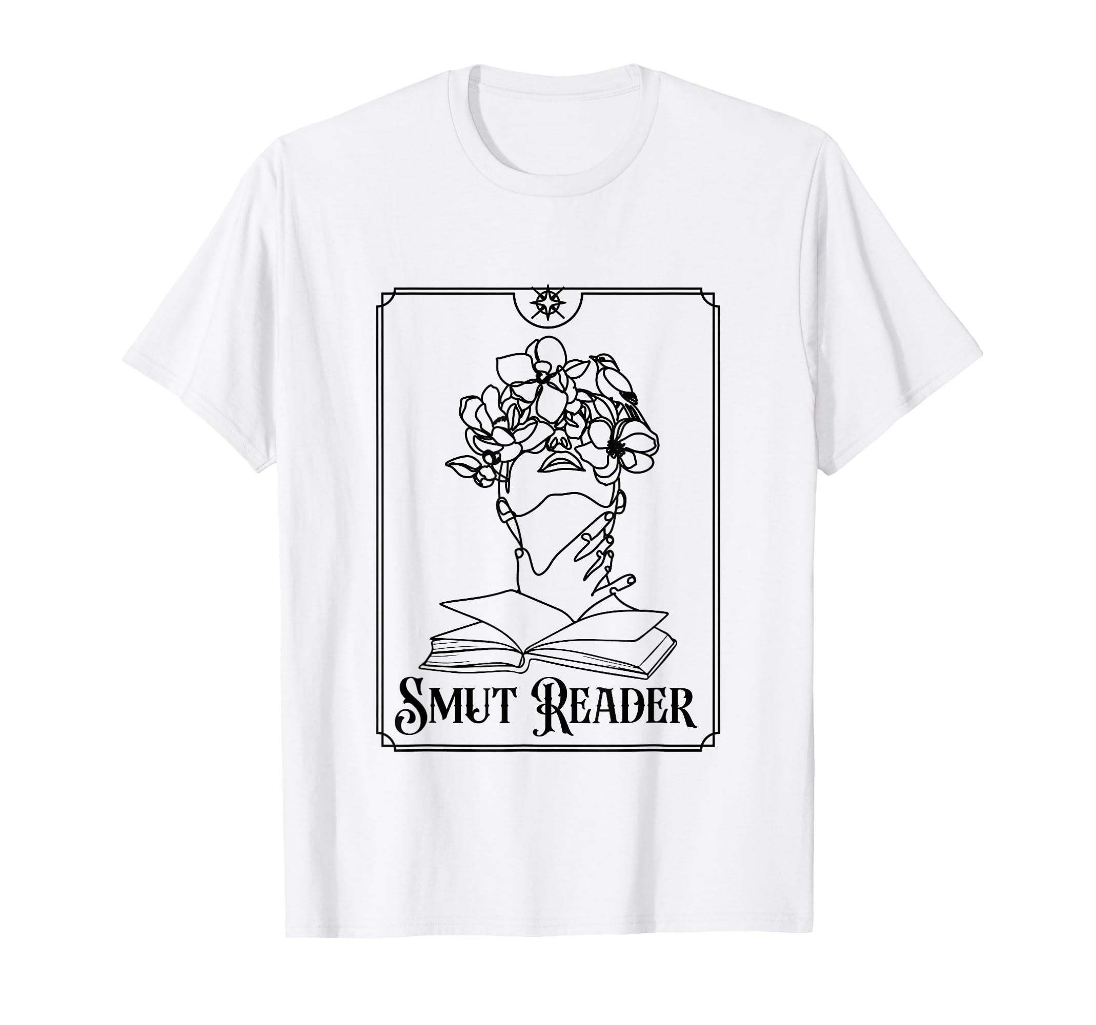 Smut Reader Tarot Card Smut Book T-Shirt - Unique Graphic for Adults - T-Shirt, Sweatshirt, Hoodie