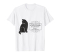 Halloween Black Cat Edgar Allen Poe T-Shirt - Fun Novelty Design Unisex - T-Shirt, Sweatshirt, Hoodie