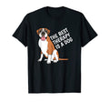 Best Therapy Is Dog Boxer T-Shirt - Unique Graphic for Adults - T-Shirt, Sweatshirt, Hoodie