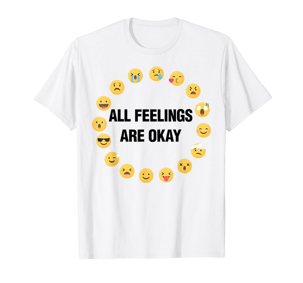 All Feelings Are Valid Mental Health Hoodie - Graphic Print Men Women - T-Shirt, Sweatshirt, Hoodie
