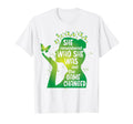Green Awareness Ribbon Butterfly T-Shirt - Fun Novelty Design for Adults - T-Shirt, Sweatshirt, Hoodie