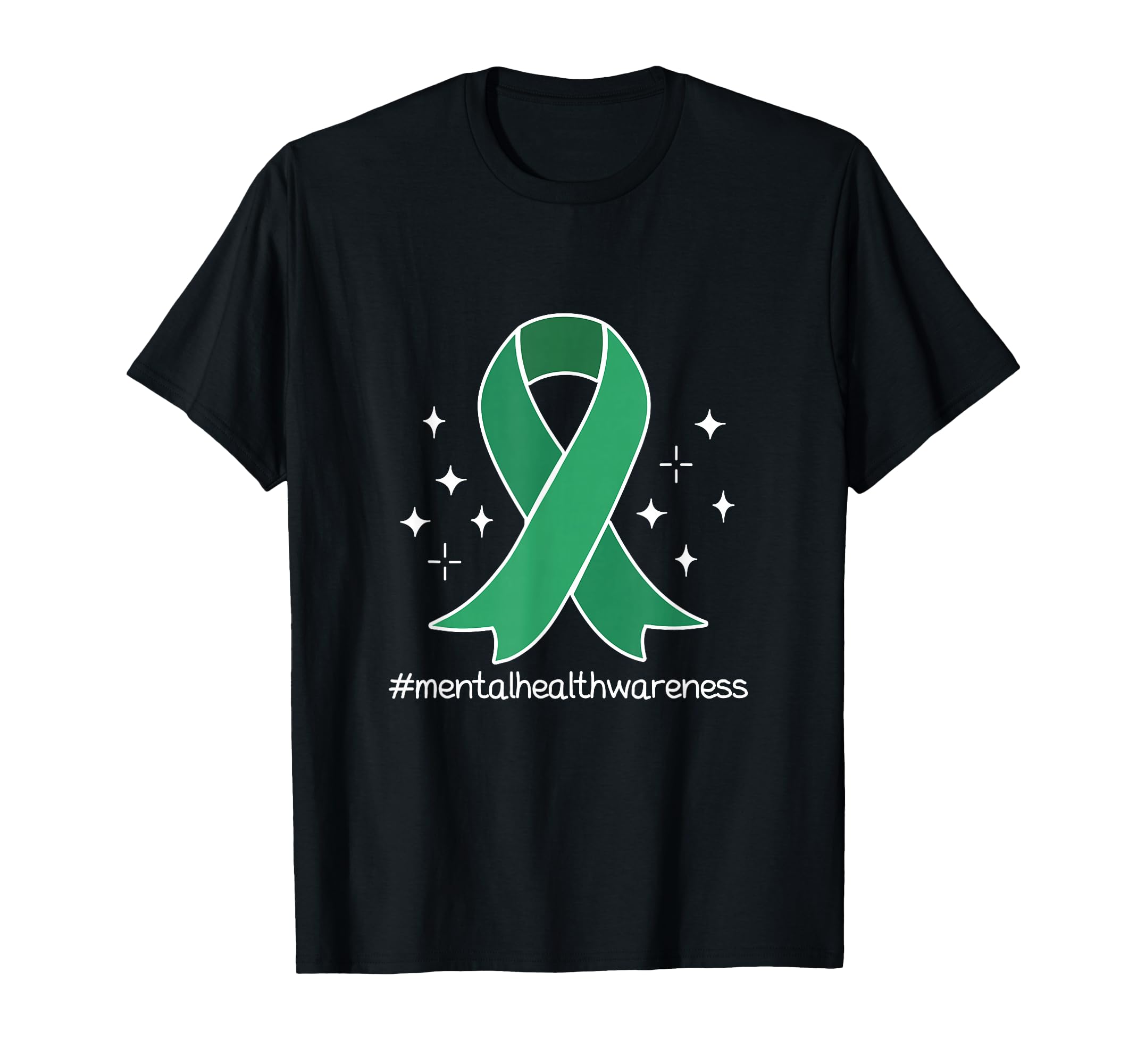 Mental Health Ribbon And Awareness Sweatshirt - Aesthetic Graphic Unisex - T-Shirt, Sweatshirt, Hoodie