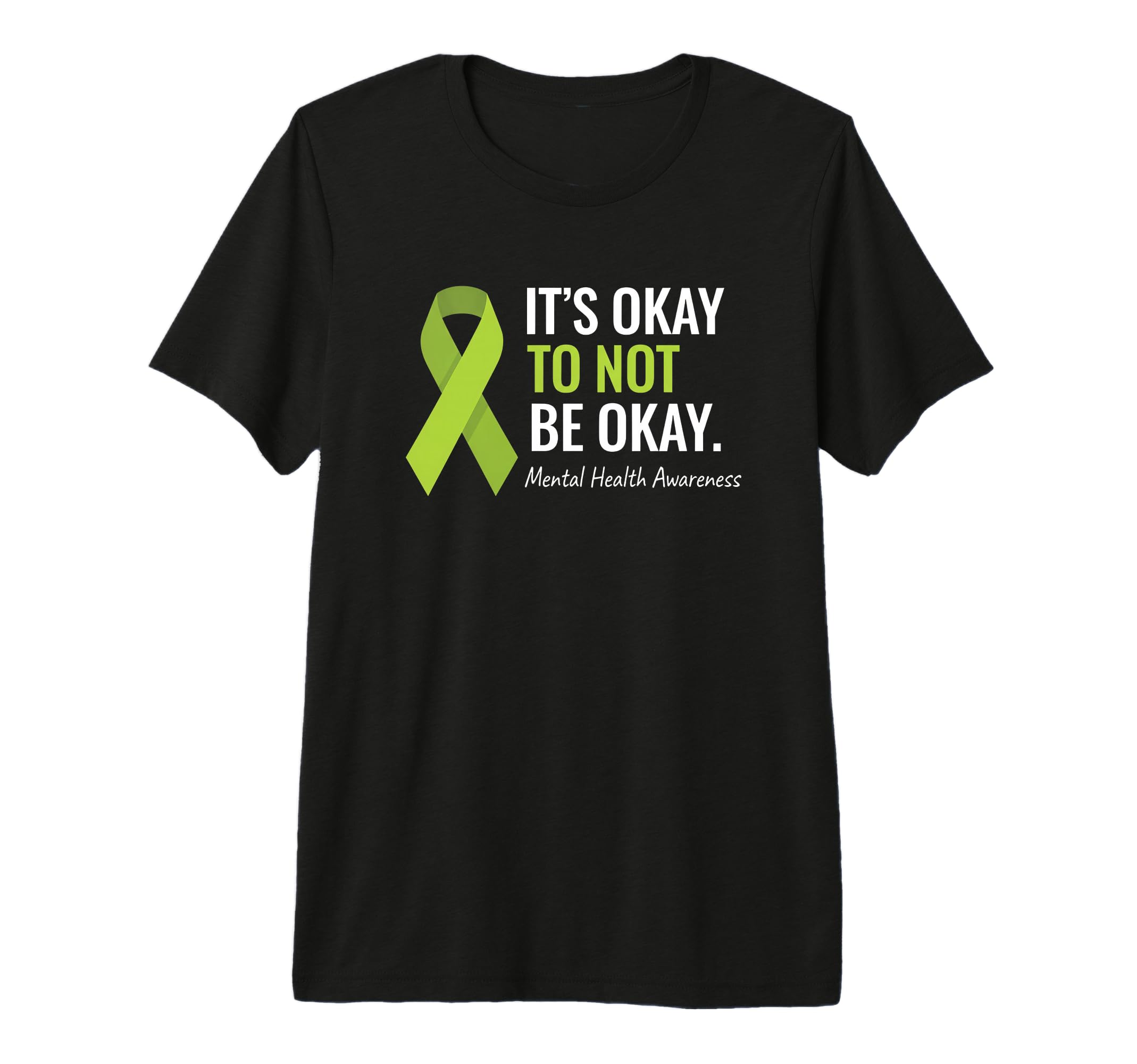 Mental Health Awareness Its Okay To T-Shirt - Trendy Graphic for Adults - T-Shirt, Sweatshirt, Hoodie