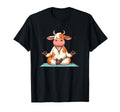 Meditation Cow Yoga Pose Relaxing Animal T-Shirt - Novelty Apparel Unisex - T-Shirt, Sweatshirt, Hoodie