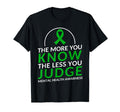 More You Know Less You Judge Mental T-Shirt - Aesthetic Graphic Unisex - T-Shirt, Sweatshirt, Hoodie