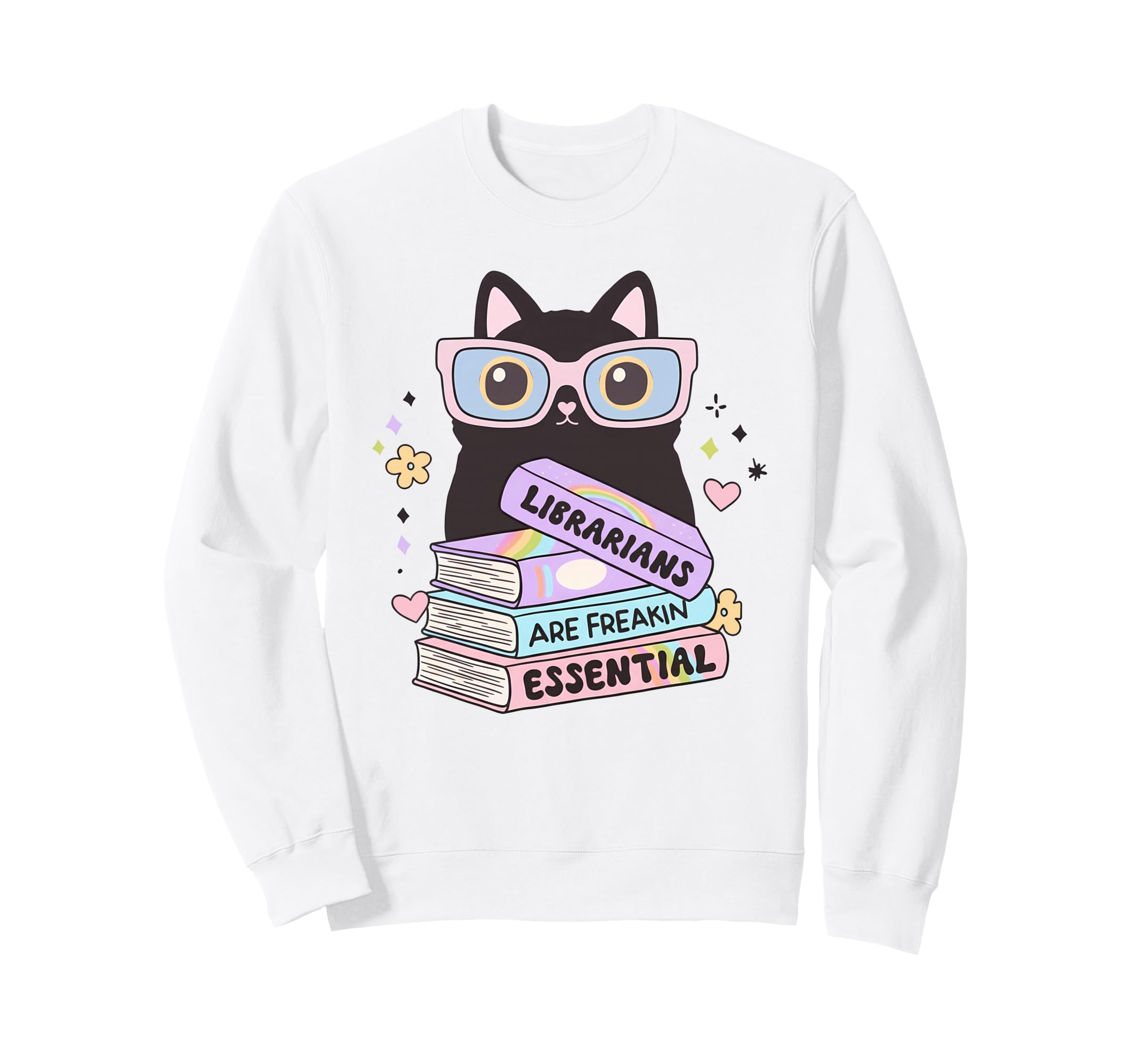 Librarians Are Reading Book Lover Sweatshirt - Trendy Graphic for Adults - T-Shirt, Sweatshirt, Hoodie