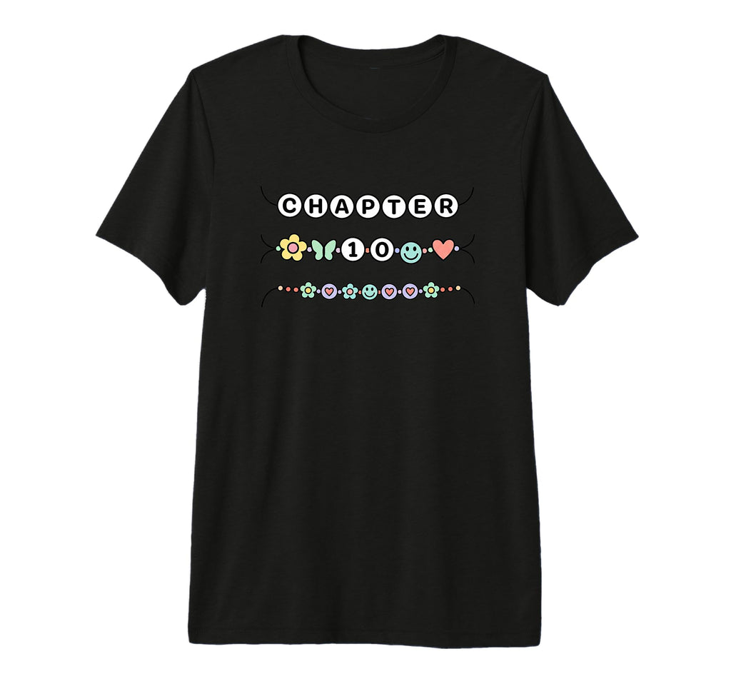 Chapter 10 Birthday Bookish Necklace T-Shirt - Custom Art Print Men Women - T-Shirt, Sweatshirt, Hoodie