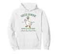 Silly Goose Book Club Member Reading Hoodie - Minimalist Print Men Women - T-Shirt, Sweatshirt, Hoodie