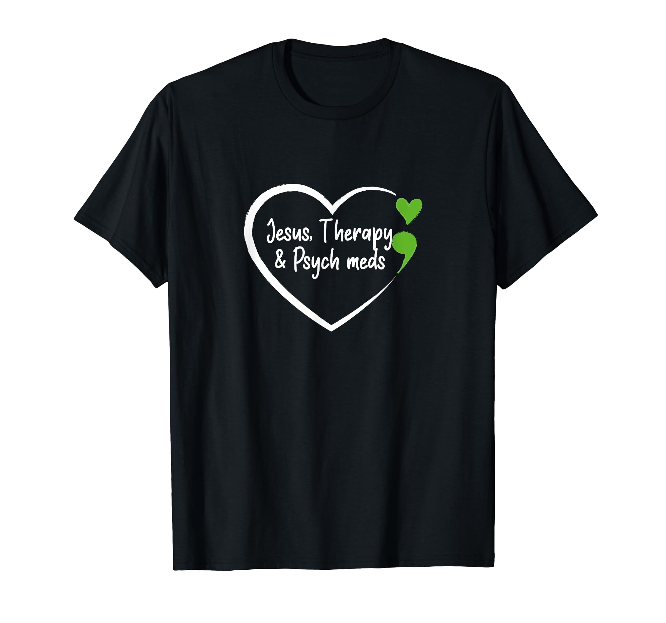 Christian Mental Health Jesus Therapy T-Shirt - Streetwear Style Unisex - T-Shirt, Sweatshirt, Hoodie
