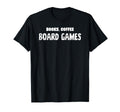Books Coffee Board Games T-Shirt - Custom Art Print for Adults - T-Shirt, Sweatshirt, Hoodie