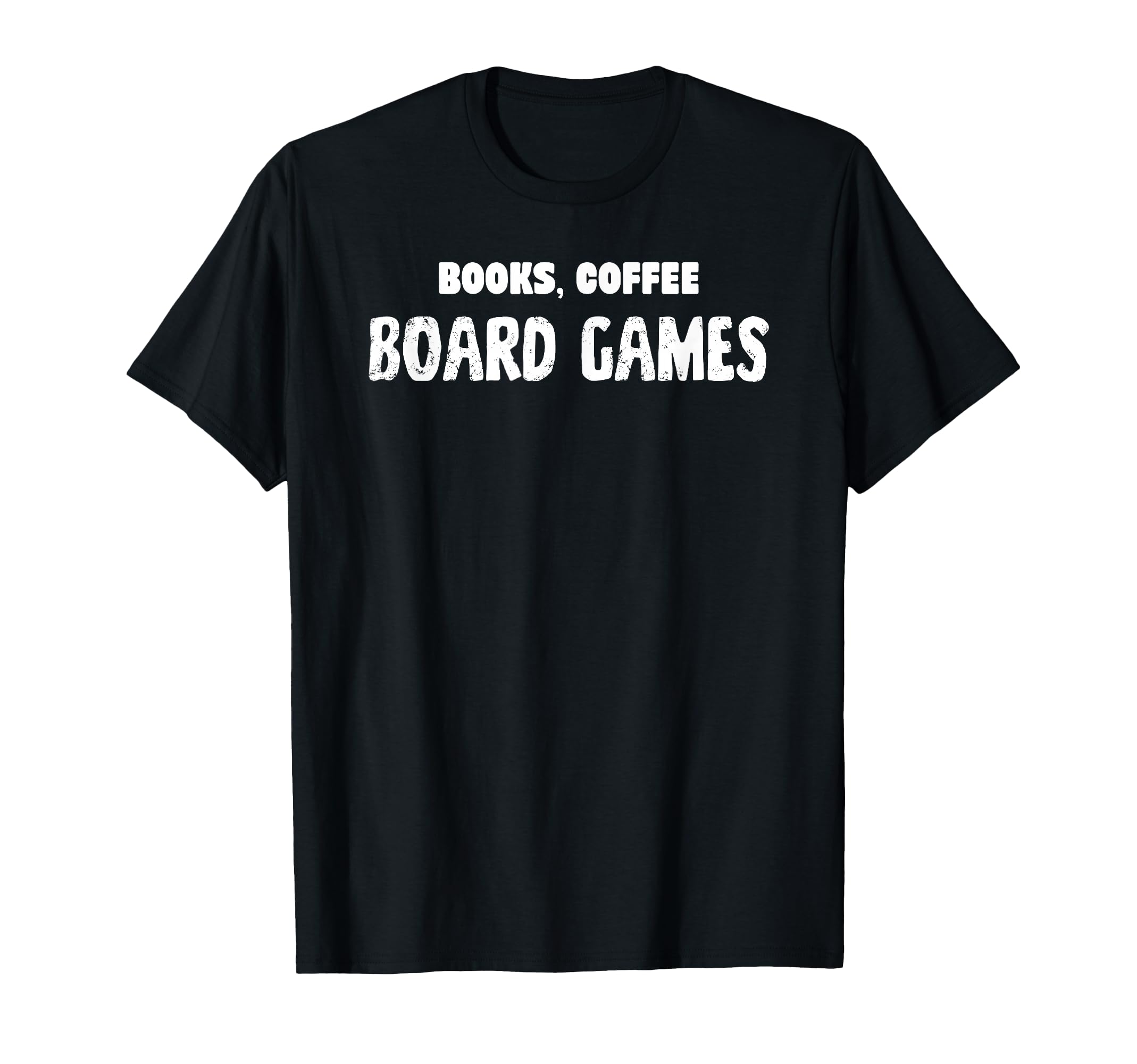 Books Coffee Board Games T-Shirt - Custom Art Print for Adults - T-Shirt, Sweatshirt, Hoodie