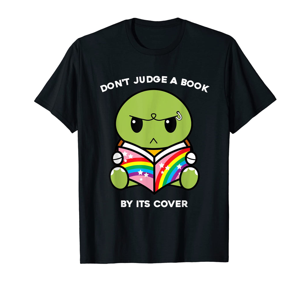Dont Judge Book Its Cover Reading Nerd T-Shirt - Novelty Apparel Men Women - T-Shirt, Sweatshirt, Hoodie