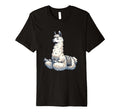 Meditation Llama Yoga Pose Relaxing T-Shirt - Unique Graphic for Adults - T-Shirt, Sweatshirt, Hoodie