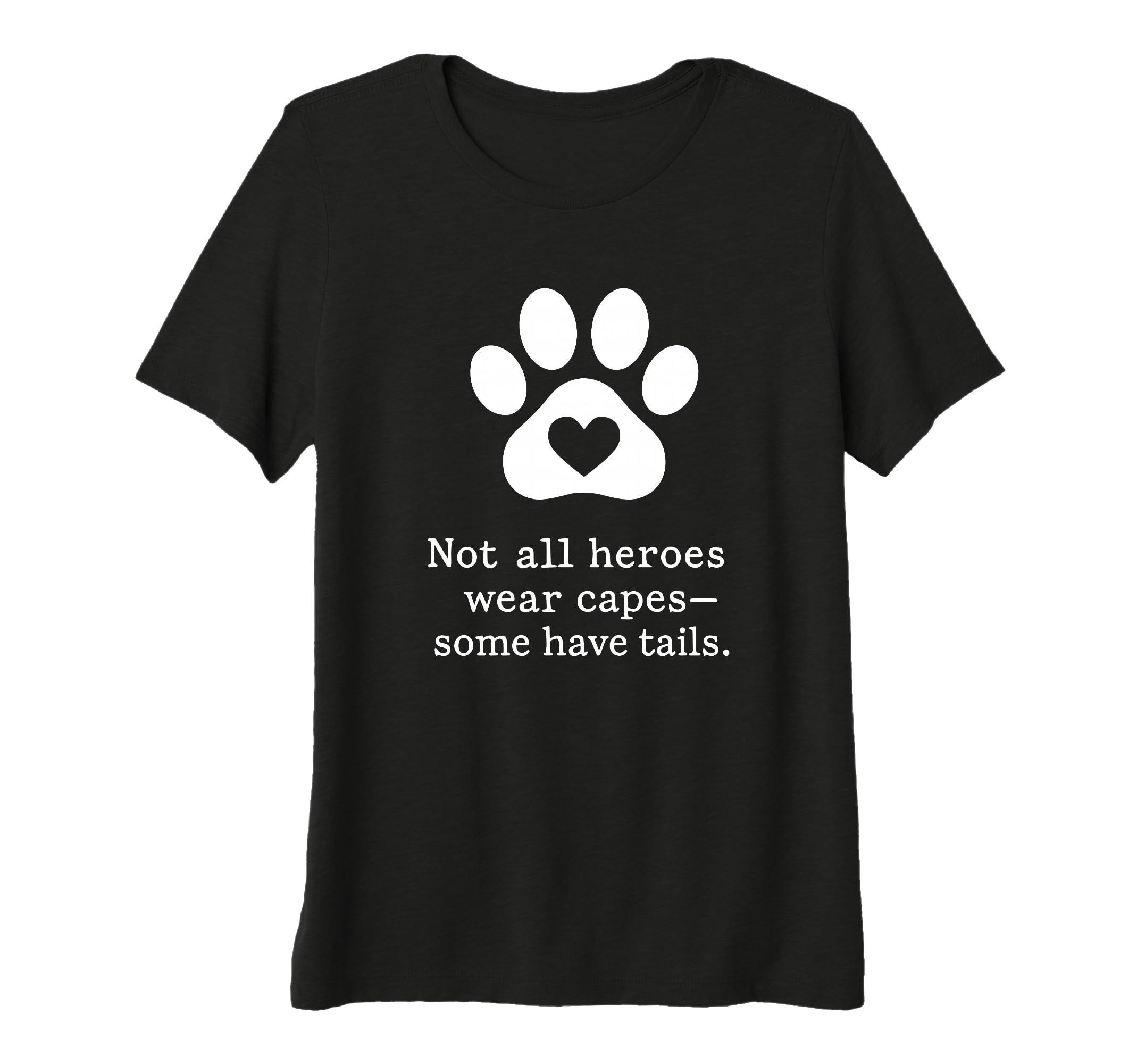 Womens Therapy Dog Mom Heroes Tails T-Shirt - Casual Everyday Wear Unisex - T-Shirt, Sweatshirt, Hoodie