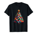 Festive Literature Tree Star And T-Shirt - Casual Everyday Wear for Adults - T-Shirt, Sweatshirt, Hoodie