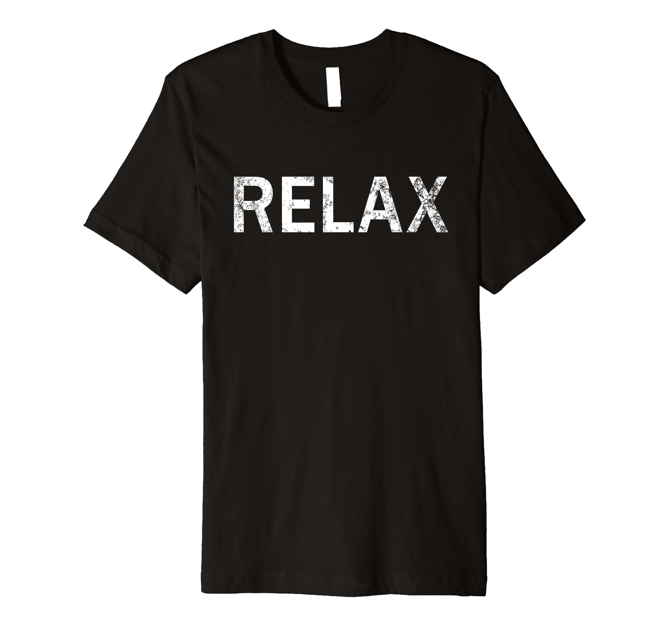Relax Distressed Mindfulness T-Shirt - Custom Art Print Men Women - T-Shirt, Sweatshirt, Hoodie