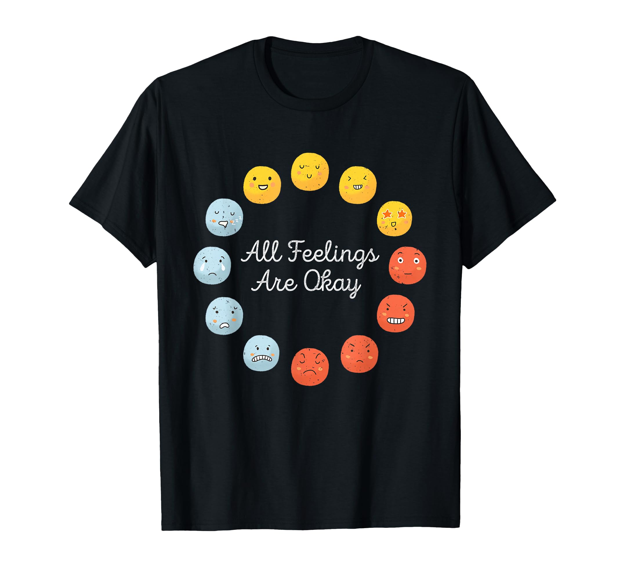 All Feelings Are Okay Mental Health T-Shirt - Streetwear Style Men Women - T-Shirt, Sweatshirt, Hoodie