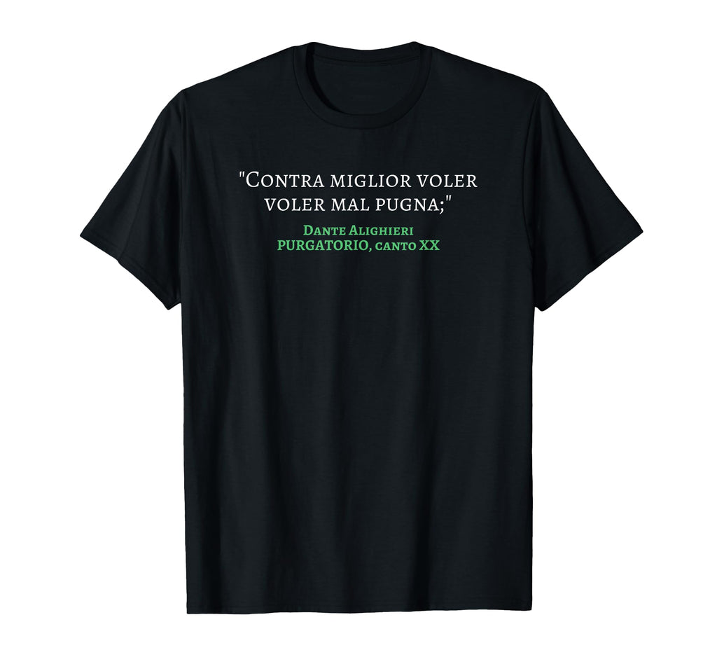 Divine Comedy Purgatory Contra Miglior T-Shirt - Unique Graphic for Adults - T-Shirt, Sweatshirt, Hoodie