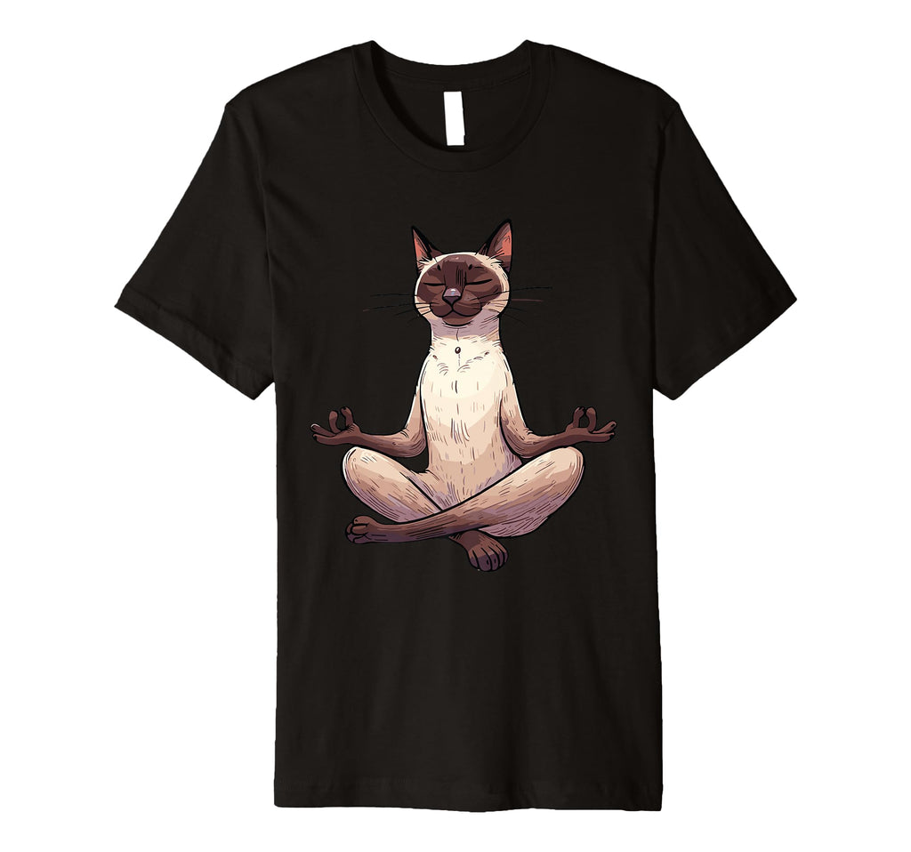 Meditation Siamese Yoga Pose Relaxing T-Shirt - Streetwear Style Men Women - T-Shirt, Sweatshirt, Hoodie